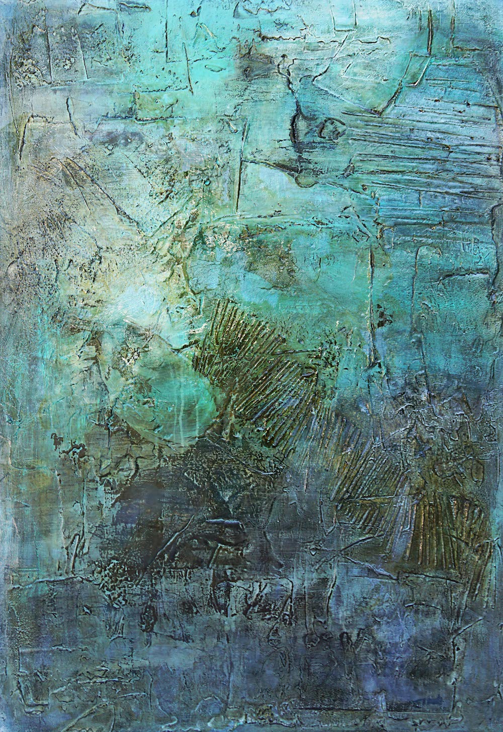 Water Breeze II | 100cm x 70cm x 4cm | 2018 | Manuela Mordhorst | verkauft