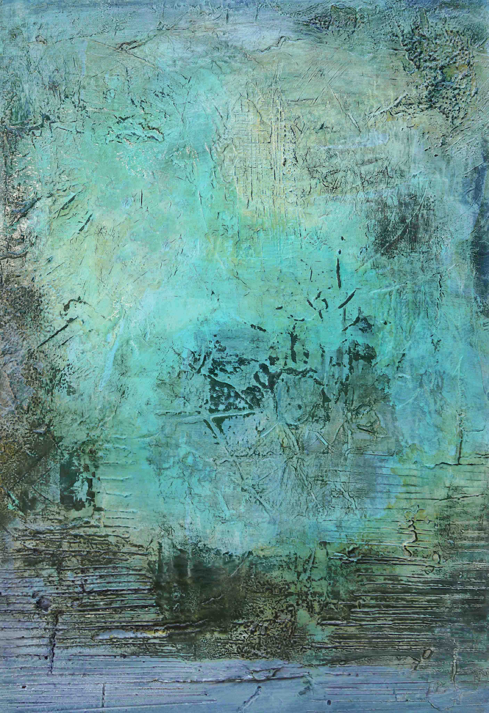 Water Breeze I | 100cm x 70cm x 4cm | 2018 | Manuela Mordhorst | verkauft