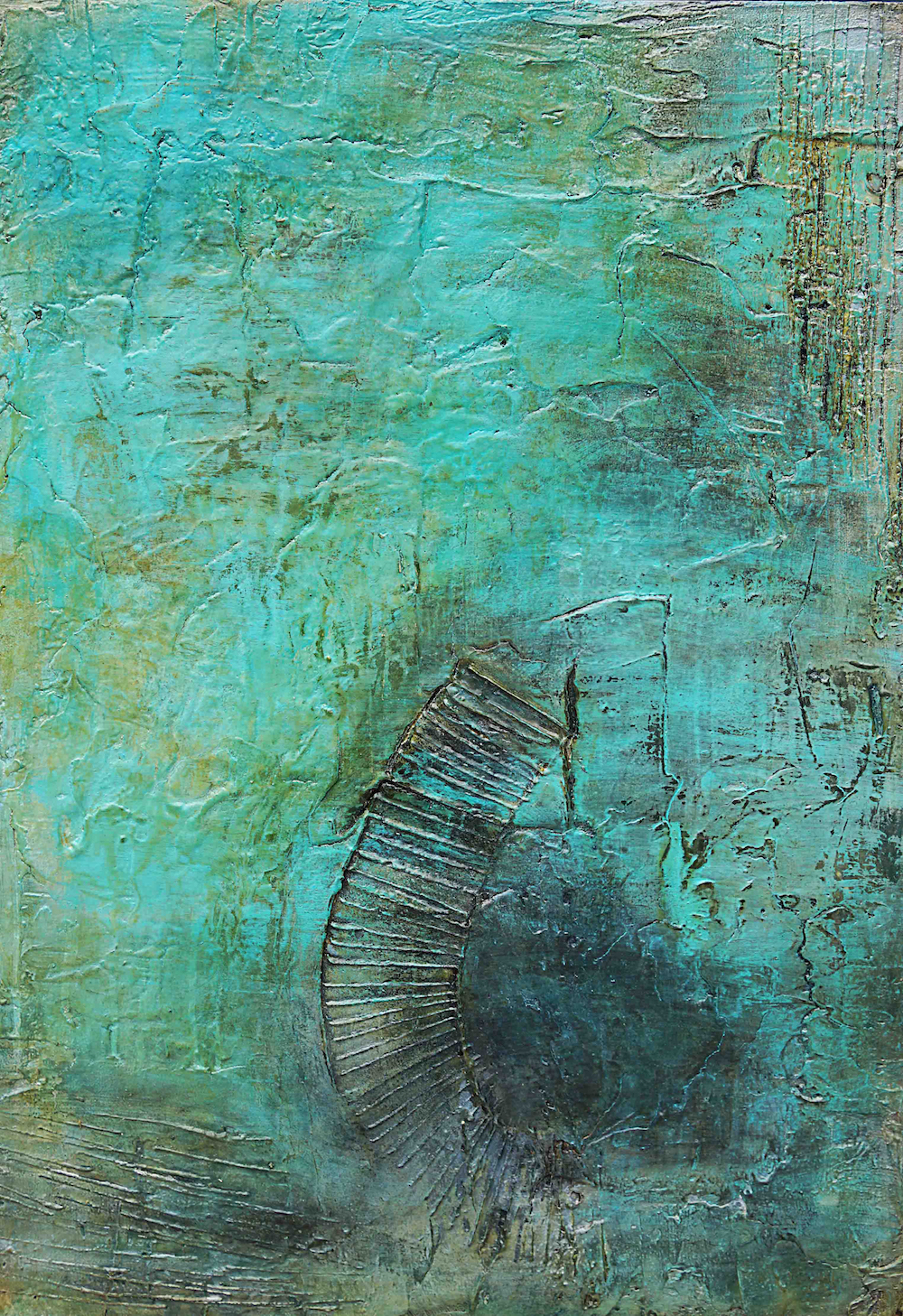 Water Breeze VI | 100cm x 70cm x 4cm | 2018 | Manuela Mordhorst